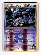 Team Aqua's Muk Double Crisis #8 (2015) Reverse Holo LP Pokemon on eBay