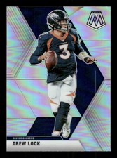 2020 Panini Mosaic #66 Drew Lock Prizm Silver Denver Broncos