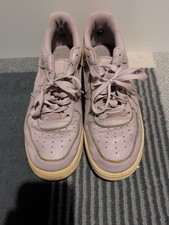 Nike Air Force 1 Low Pink White Trainer Uk7 AT0073-600 Glitter Trainers