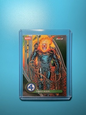 Topps Finest Marvel Ghost Rider Rare #91 Johnny Blaze 2026 Trading Card