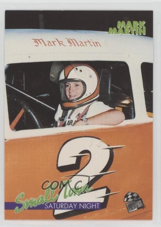 1995 Press Pass Small Town Saturday Night Mark Martin #104 HOF 1md