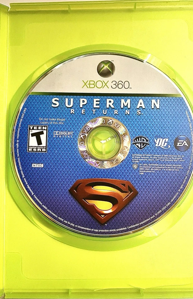 Superman Returns (Microsoft Xbox 360, 2006) Tested Working Good Condition. - Image 2 of 2
