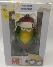 DESPICABLE ME NEW CHRISTMAS DECORATIONS TREE LOT 2 KURT S ADLER NIB MINIONS