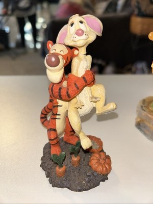 Disney Simply Pooh There's No Such Thing As Too Much Hug Tigger Rabbit Figurine