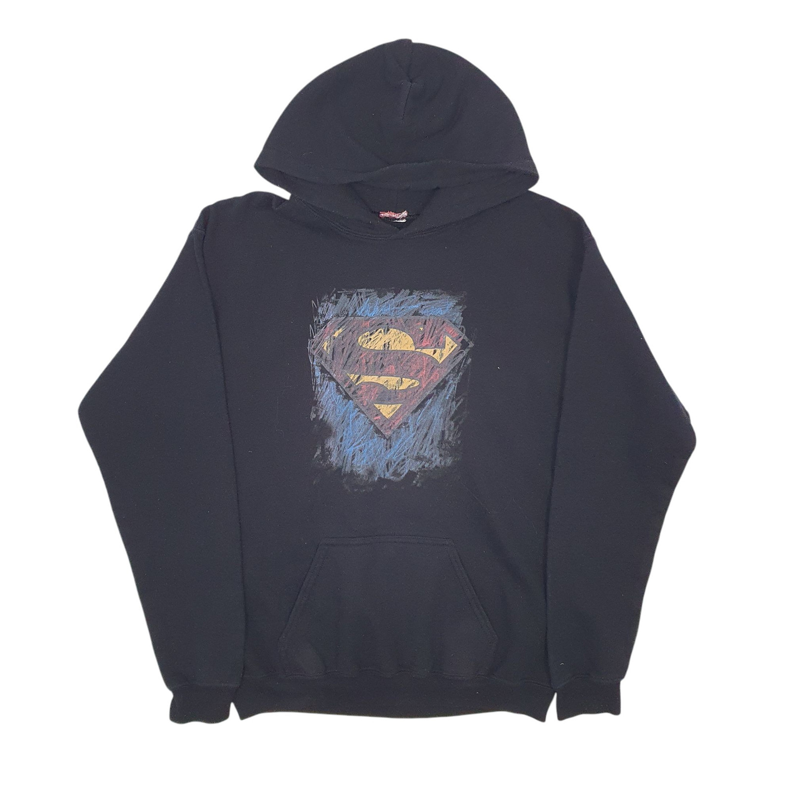 UNBRANDED Hoodie Superman Jumper Sweatshirt Womens M