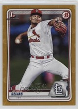 2020 Bowman Prospects Gold 38/50 Alvaro Seijas #BP-60 c5b