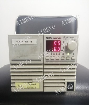 1PCS USED TDK-LAMBDA ZUP20-40 0-20V 0-40A Adjustable DC Regulated Power Supply #