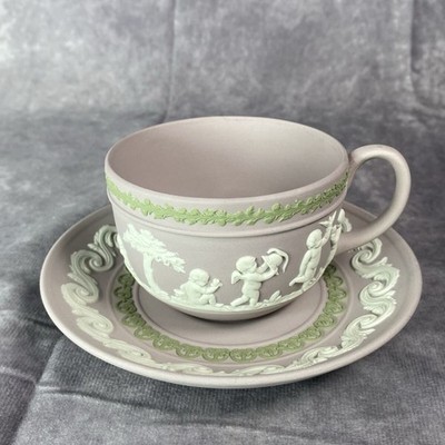 Wedgwood Connoisseur Collection Jasper Cup & Saucer Ltd 500 England Art