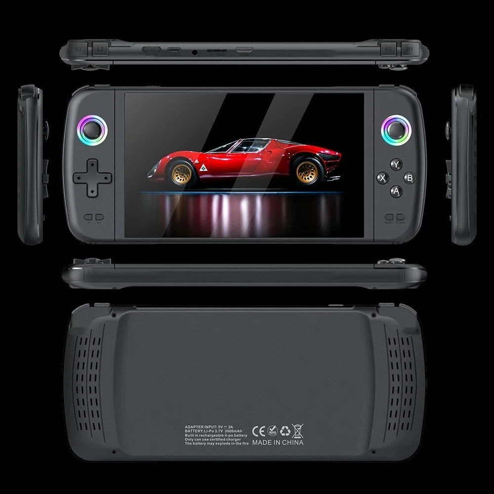 7.0 Inch Big Screen M27 Portable Pocket Retro Handheld Video Game Console 1024*6
