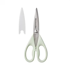 KitchenAid All Purpose Kitchen Shears with Protective 8.72 Inch, Pistachio 