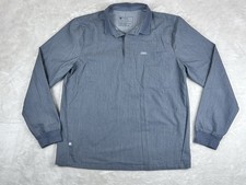 FIGS Lima Long Sleeve Polo Scrub Top Men s Si...