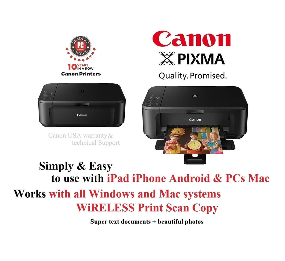 NEW Canon Pixma MG3620 (6420a) All In One Wireless-Printer-Scan Copy-School Sale - Image 2 of 4