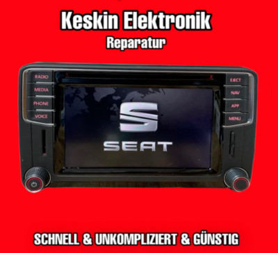 Seat Alhambra Display Touchscreen Reparatur Autoradio DISCOVER MEDIA 5C0035680B 