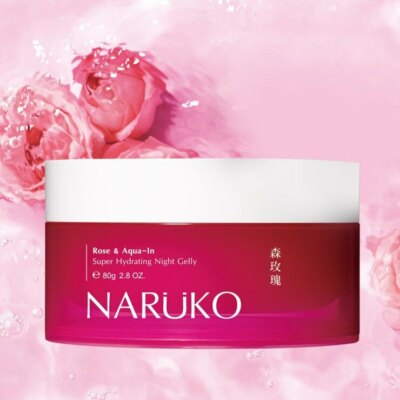Naruko Rose & Botanic HA Aqua Night Gelly 80g