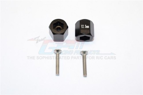 GPM MYT010/12.5 ALLOY REAR HEX ADAPTERS -12.5mm RC AXIAL 1/18 YETI JR AX90052 - Picture 4 of 8