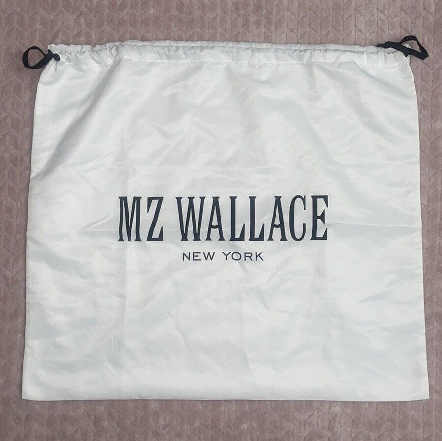 MZ Wallace New York 19.5” by 17.5” Drawstring Dust Bag EUC