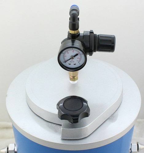 Round Wax Casting Machine Wax Injector 5.5lbs Pressure Regulator Injection 500W - Picture 6 of 9