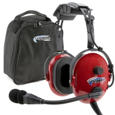 Rugged Air Youth Child Size General Aviation GA Headset MP3 Input Communications