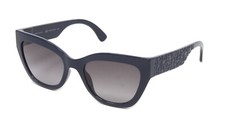 Longchamp Sunglasses Women's Cat Eye LO691S 424 Blue 55mm NEW 