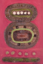 Leopold Falkowski, denkmalgeschützter polnischer Künstler. Öl auf Platte. Abs...