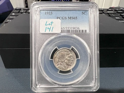 1923 5c Buffalo Nickel PCGS MS65 (CGE)