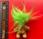 Troll Green Doll VINTAGE TOY — photo 2
