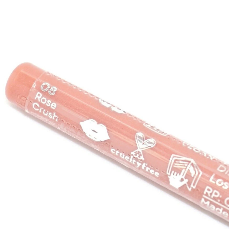 4 Pack Jordana Draw The Line Lip Liner Retractable Pencil 08 Rose Crush - Image 3 of 4