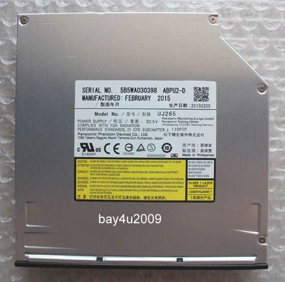 NEU Panasonic UJ-265 UJ265A 6X 3D SATA Blu-Ray Burner BDXL Writer BD-RE Slot-in