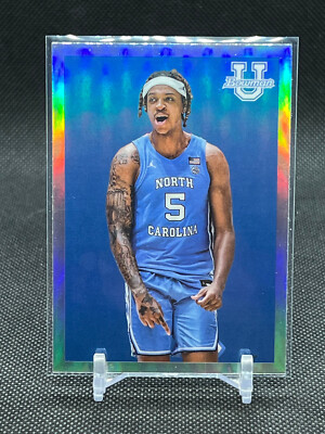 2022/23 Bowman Chrome U Armando Bacot North Carolina UNC 2009 Refractor #21