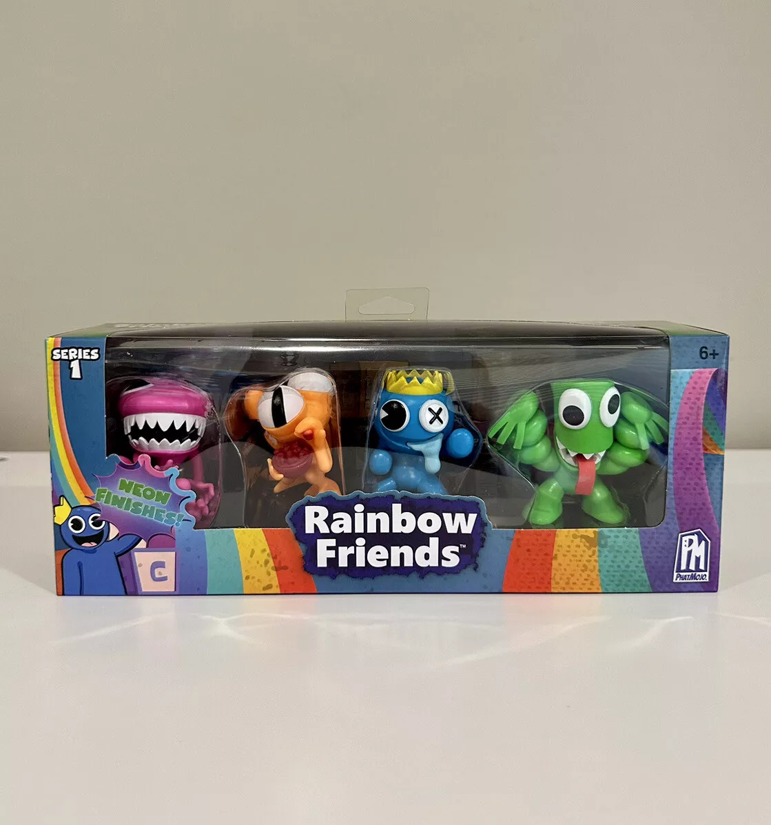 AG Roblox Rainbow Friends Colorful Plush Toys Blue Yellow Green Purple  Orange Stuffed Dolls Gift For Kids Toys