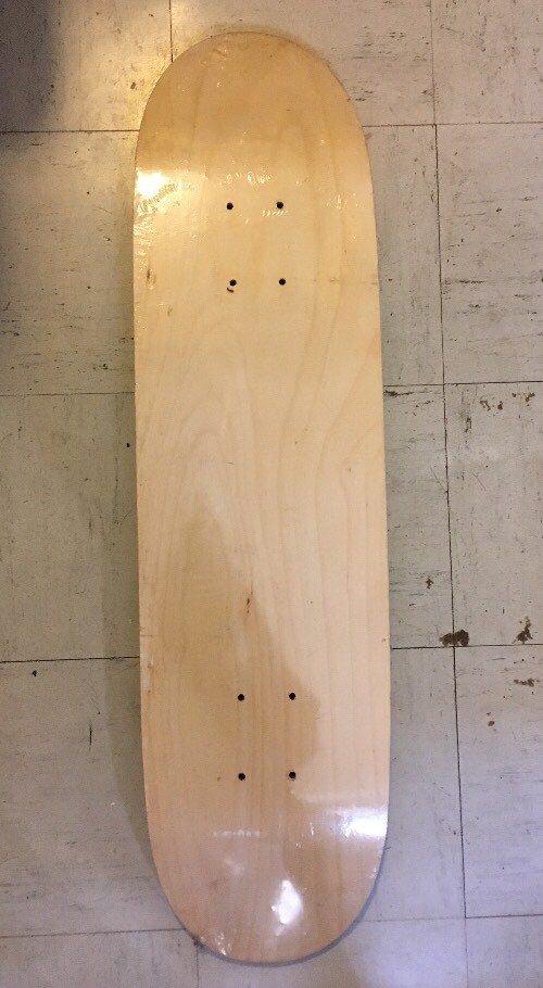 NY YANKEES SKATEBOARD DECK SGA STATEN ISLAND NY COLLEGE OF SI SKATER SKATE DECK