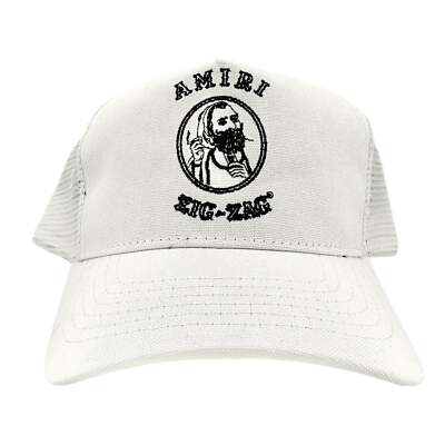 Amiri Zig Zag Trucker Hat White | eBay Amiri Zig Zag Trucker Hat White | eBay