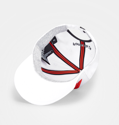 ? F1 Formula 1 Black & Cream with Red Embroidery Unisex Hat Caps - Set of 2 Haas Racing F1 New Era 9Seventy 2025 Esteban Ocon Team Hat  main image 4