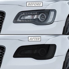 For 2011-2023 Chrysler 300 Headlight Smoke Precut Vinyl Tint Overlays For 2011-2023 Chrysler 300 Headlight Smoke Precut Vinyl Tint Overlays