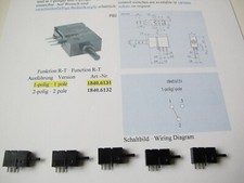 44 Stück MENTOR Drucktaster   Push-Button  1-polig 1840.6131