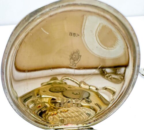 Swiss Movado Surete 15 Jewels 4 Adjust Pocket Watch Mechanical Working Free Ship - Picture 4 of 6