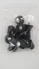 (10) Universal Replacement Plastic Football 1/2" Cleats Steel Tip School Sports 