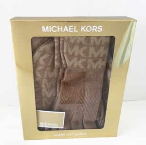 mk hat gloves and scarf set