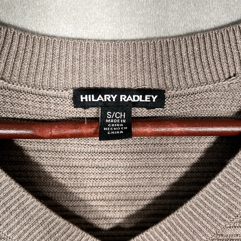 Suéter Hilary Radley En Capas Texturizado Manga Larga Oficina Minimalista Talla S/M Foto 4 de 4