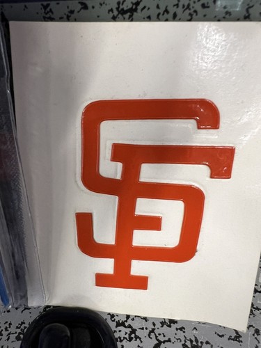 Vintage 1990s San Francisco Giants Stickers: Sparkle Pack + Batting Helmet Logo - Picture 3 of 6