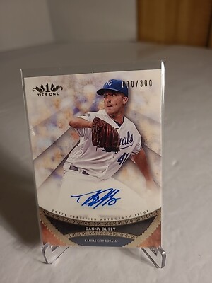 2017 Topps Tier One Auto 170/300 Danny Duffy #PPA-DDU Auto