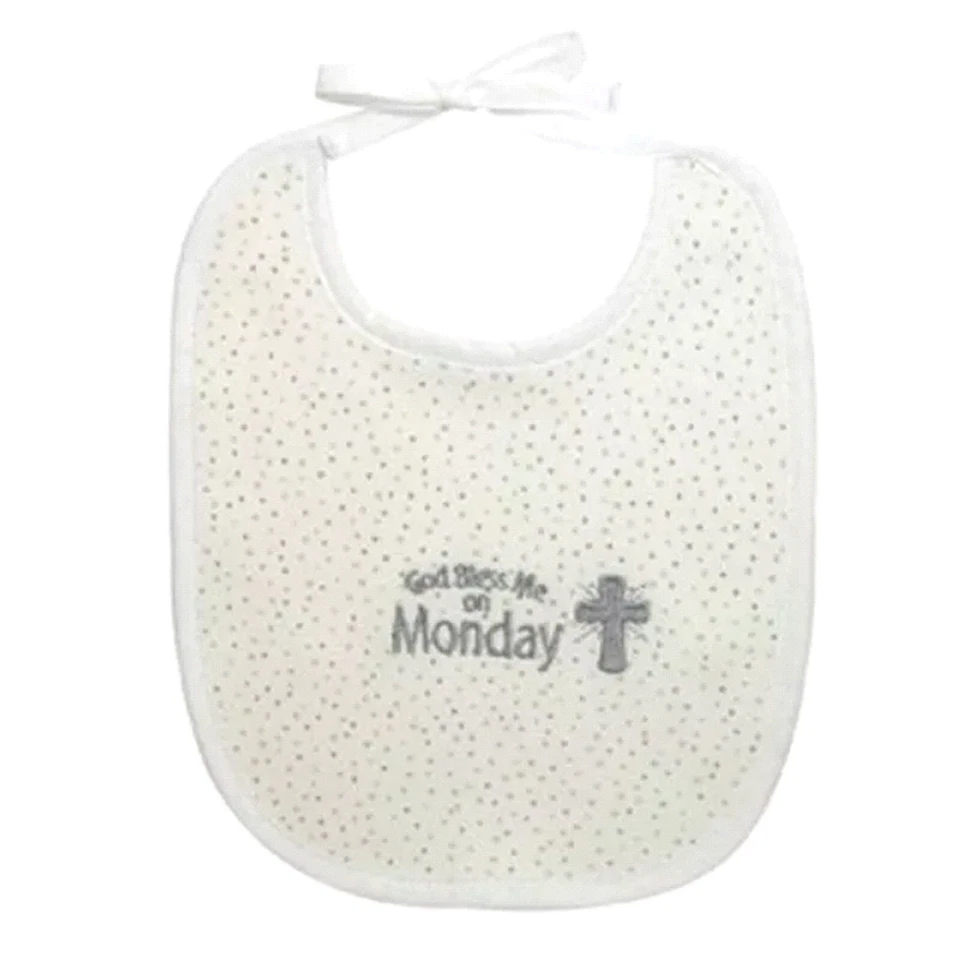 Stephan Baby Child of God 灵感婴儿围兜,7 天围兜套装 - 全新带标签 — 第 4/4 张图片