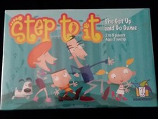 Step To It Game Family Fun Board Game Made in