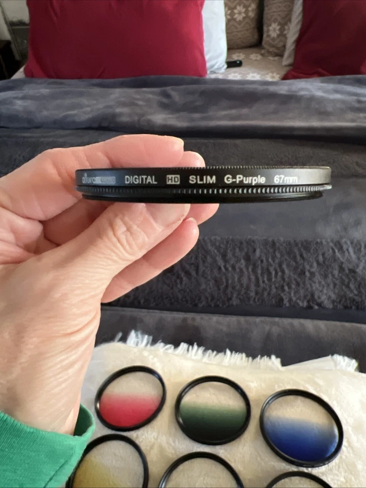 Altura Camera Lens 9 Colored Filters 67 mm Kit With Case. Awesome Colors! - Image 4 of 4