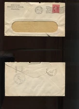 384 Schermack Used on Strawbridge & Clothier, Philadelphia Cover MG630