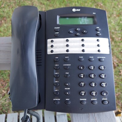 AT&T Model 944 4-Line Intercom Transfer & Conf. Corded Office Phone ...