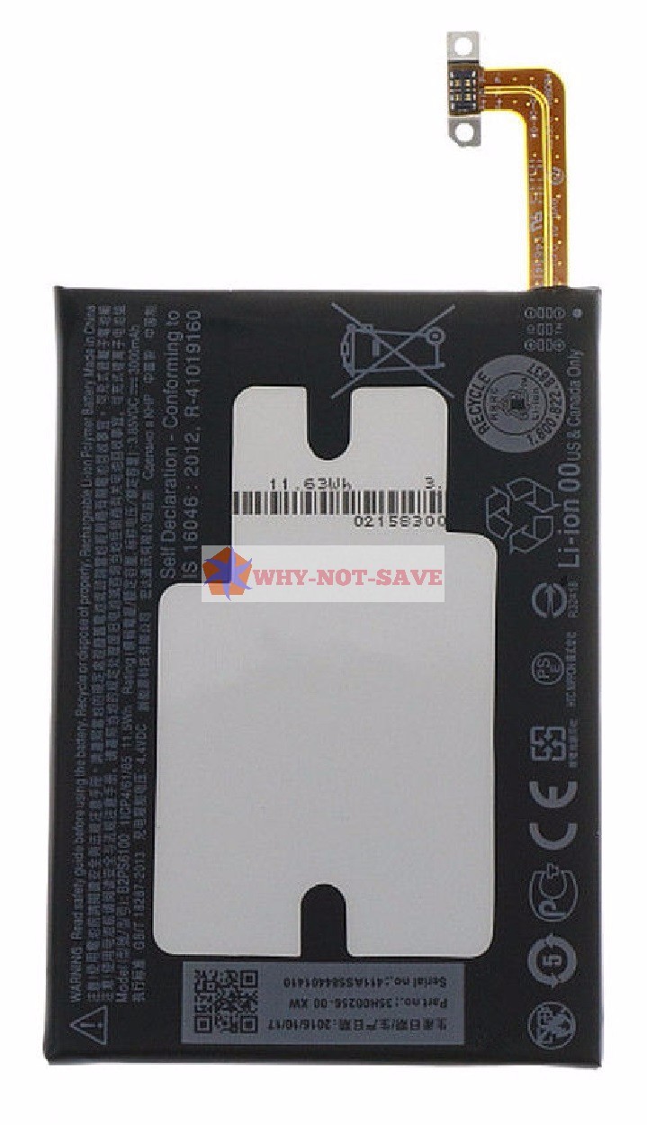 Internal 3000MAH Replacement Battery for HTC 10 M10 Cellphone new FAST SHIPPING