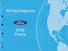 2018 Ford Fiesta OEM Factory Electrical Schematic Wiring Diagrams FCS1230618