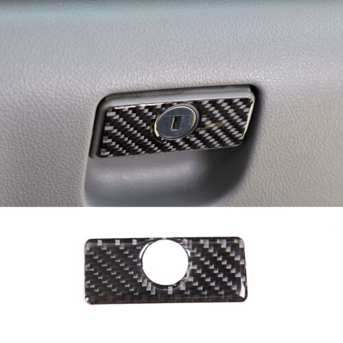 Carbon Fibre Interior Glove Box Switch Sticker Trim For Toyot Tundra 2007-2013 - Picture 1 of 11