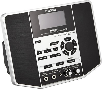 BOSS AUDIO PLAYER with GUITAR EFFECTS eBand JS-10 Black New